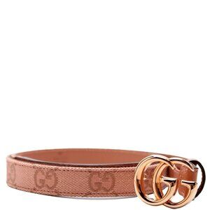 NEW GUCCI PINK BELT CANVAS GG Sz 100 Cm 40 In